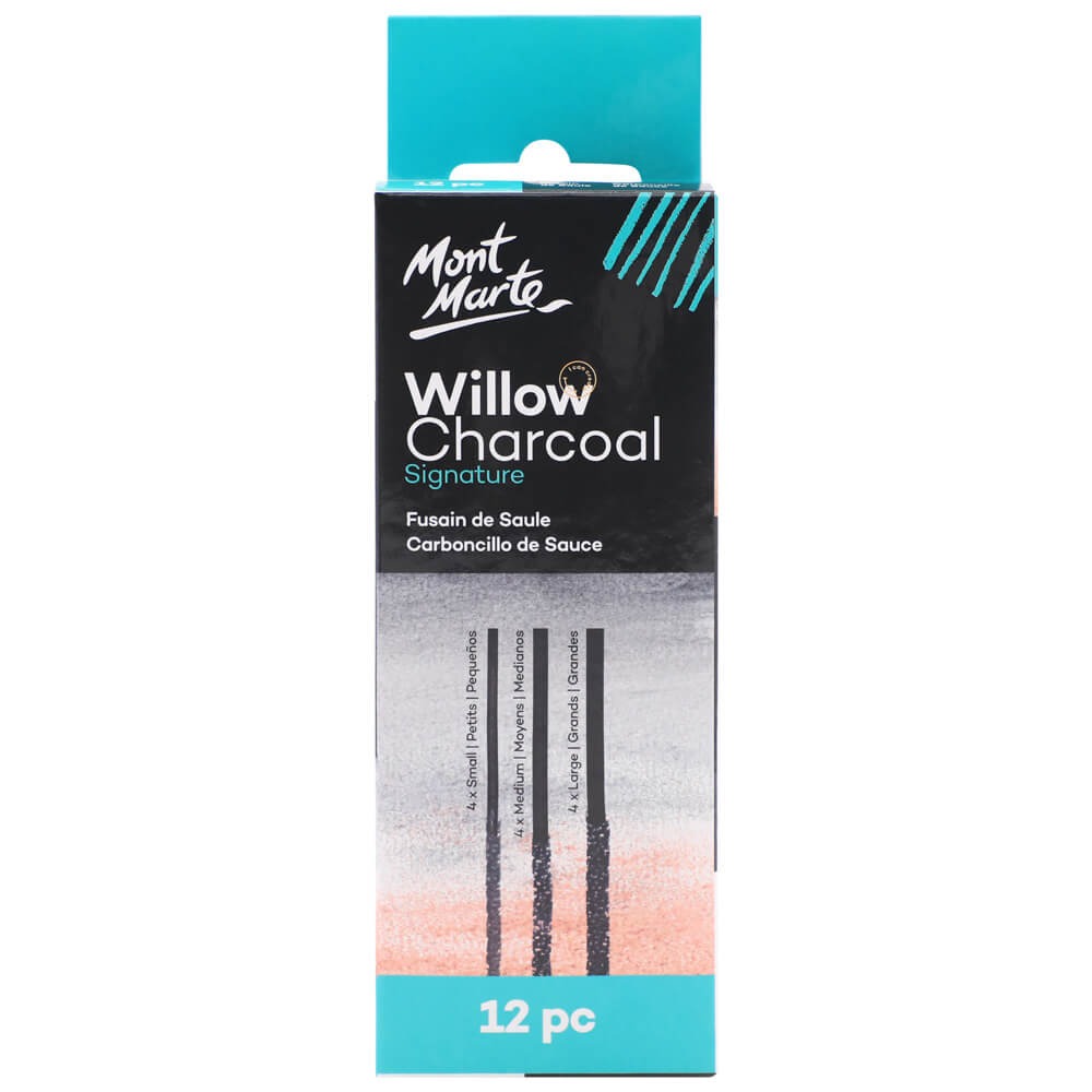 Buy Mont Marte Charcoal Pencils 12pc at Best Prices in Bangladesh
