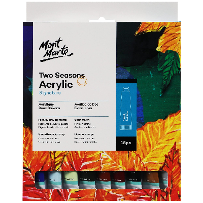 Buy Mont Marte Two Seasons Acrylic 18pc*12ml at Best Prices in Bangladesh