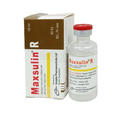 Picture of Maxsulin R 40iu