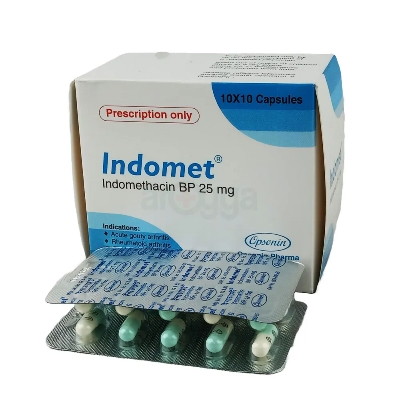 Picture of Indomet 25mg mg