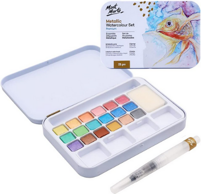 Buy Mont Marte Metallic Water color set 21 pcs at Best Prices in Bangladesh
