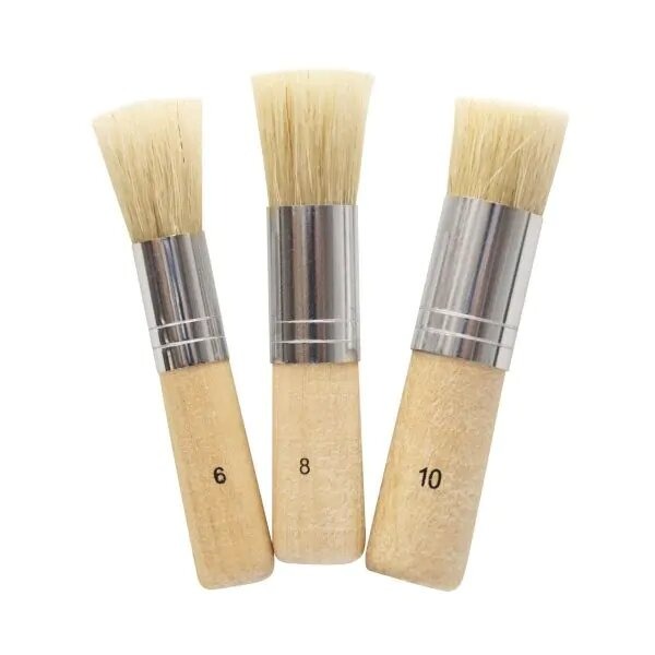 Buy Mont Marte Studio Stencil Brushs Pkt 3 at Best Prices in Bangladesh