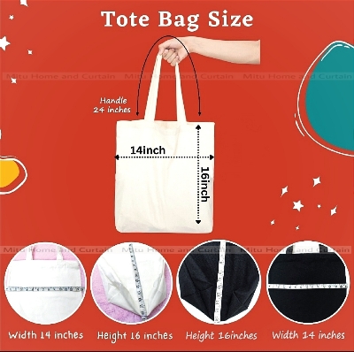 Buy Premium Tote Bag with Zipper Canvas Tote Bag for Women Trendy Shopping Bag / College Bag / University Bag Tote Bag, Canvas Bag with Zipper  at Best Price In Bangladesh