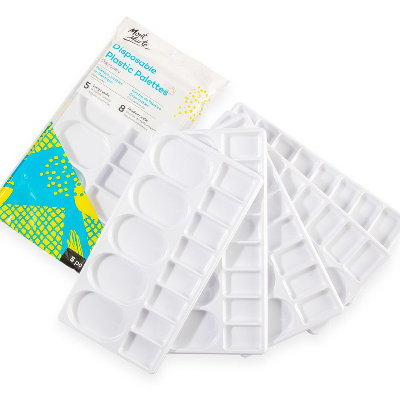 Buy Mont Marte Disposable Plastic Palettes 5pc at Best Prices in Bangladesh