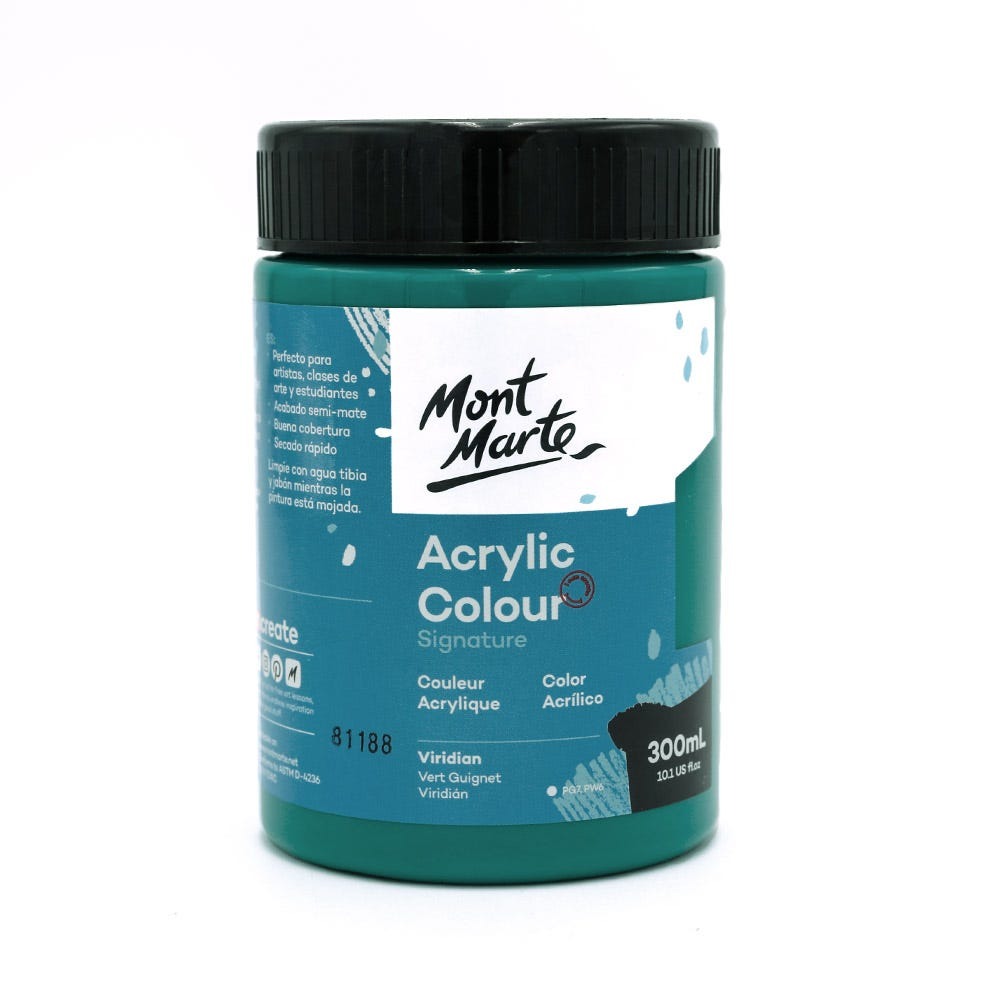 Buy Mont Marte Acrylic Color Paint 300ml-Viridian at Best Prices in Bangladesh
