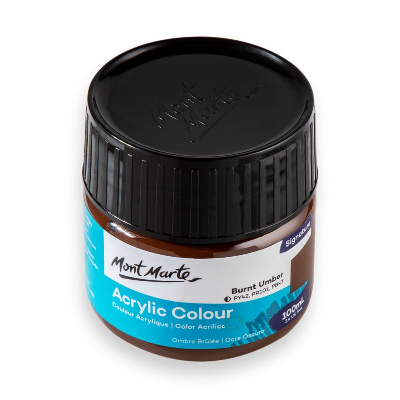 Buy Mont Marte ACRYLIC COLOR PAINT 100ML-BURNT UMBER at Best Prices in Bangladesh