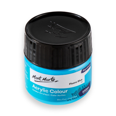 Buy Mont Marte Acrylic Color Paint 100ml-Fluro Blue at Best Prices in Bangladesh