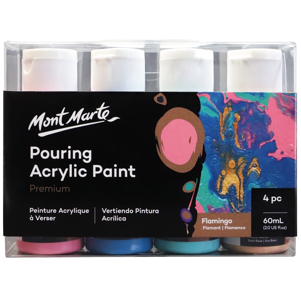 Buy Mont Marte Pouring Acrylic 60ml-Flamingo at Best Prices in Bangladesh