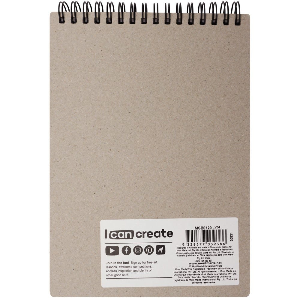 Buy Mont Marte Discovery Sketch Book 190gsm A5 at Best Prices in Bangladesh