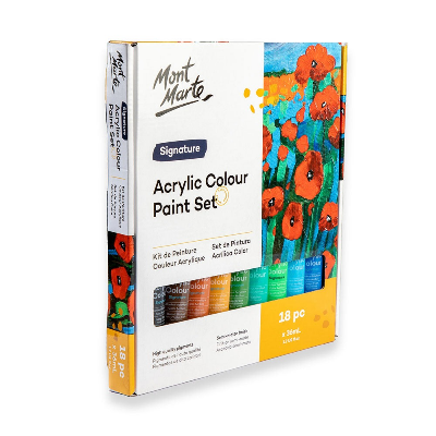 Buy Mont Marte Acrylic Color Paint Set 18pc*36ml at Best Prices in Bangladesh