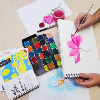 Buy Mont Marte Watercolor Book 190gsm A4 at Best Prices in Bangladesh