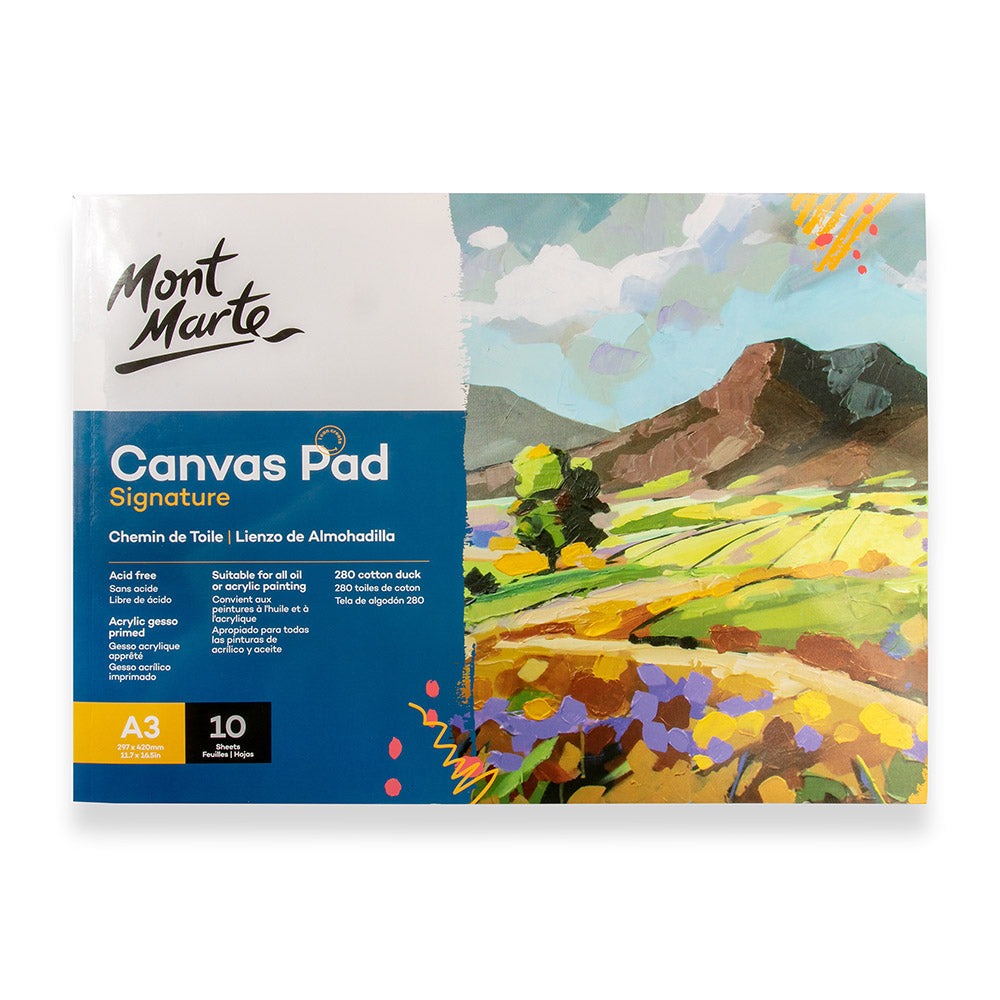 Buy Mont Marte Canvas Pad 10 Sheet A3 at Best Prices in Bangladesh