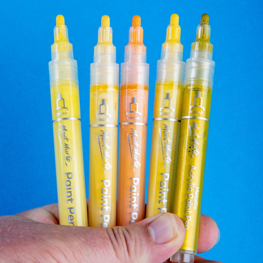 Buy Mont Marte Acrylic Paint Pens Broad Tip 36pc at Best Prices in Bangladesh