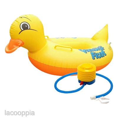 Picture of Inflatable Swimming Ring With  Pump Pool Swim Float Raft Boat