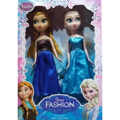 Picture of Frozen Anna & Elsa Doll Set for Girls Play & Fun - Doll