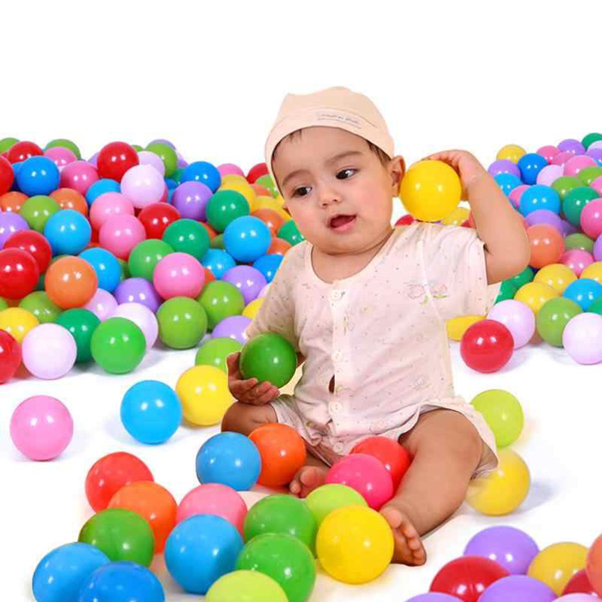 Picture of Colored Plastic Kids Ball 20 pcs
