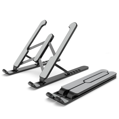 Picture of Foldable Adjustable Stand Portable Laptop Holder Mounts High-Fidelity Design Good Effect And Easy To Use - Laptop Table