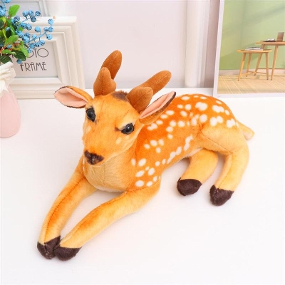 Picture of Cute Deer Stuffed Plush SOFT cotton Animal Toy 12 CM