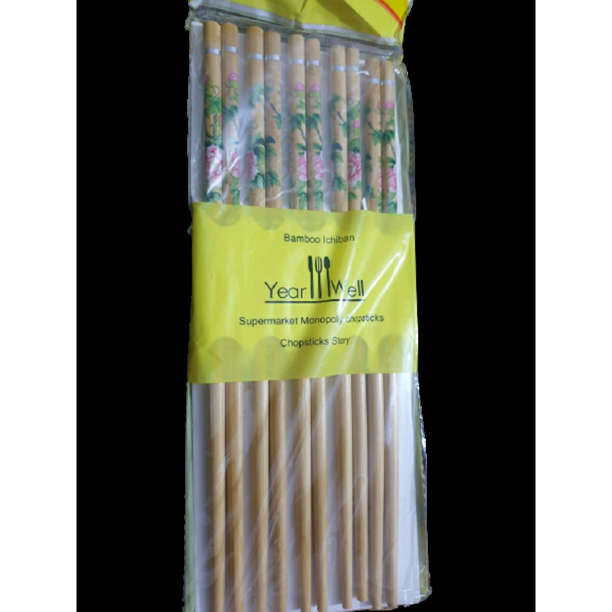 Picture of High Quality 5Pair 10Pcs Bamboo Chopsticks