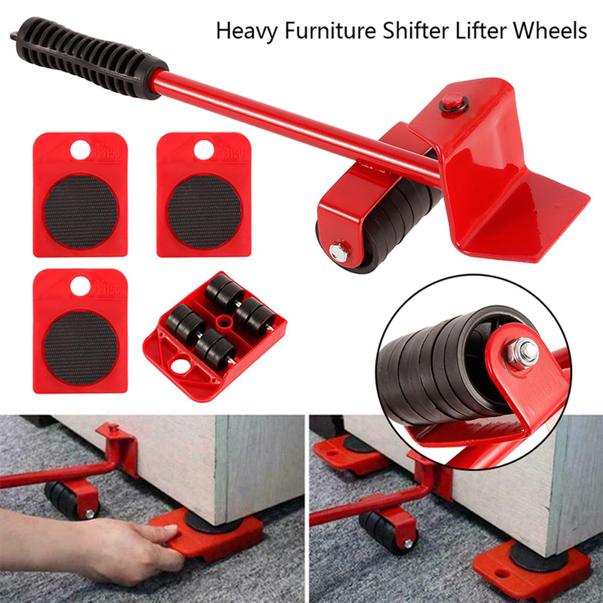Picture of Furniture Lifter Easy Moving Sliders 5 Packs Mover Tool Set