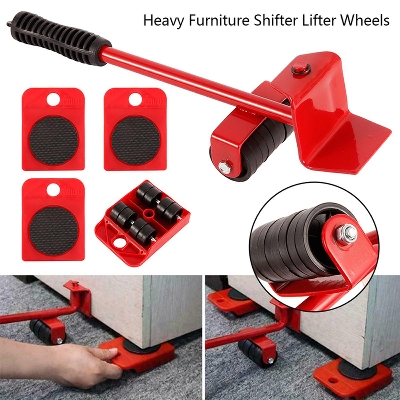 Picture of Furniture Lifter Easy Moving Sliders 5 Packs Mover Tool Set