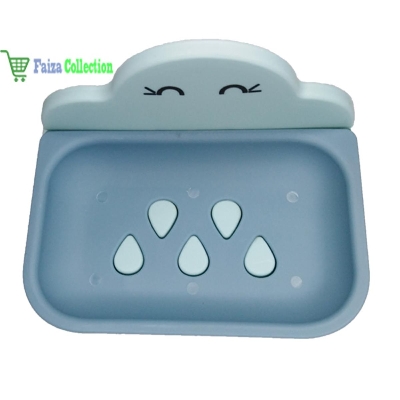 Picture of Bathroom Plastic Draining Soap Case Holder Toilet Shower Soap Dish