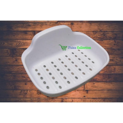 Picture of Bathroom Plastic Draining Soap Case Holder Toilet Shower Soap Dish - Soap