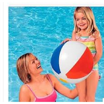 Picture of Intex Recreation Colorful Glossy Panel Inflatable Beach Pool Ball
