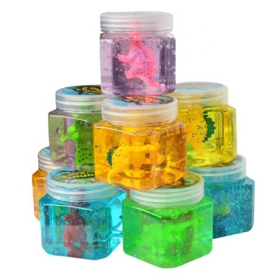 Picture of 1 pcs Magic Mix Crystal Slime Mud Toys Supplies Clear Fluffy Foam Putty Plasticine Cloud Slime Ball Clay Sand Kit for Kids