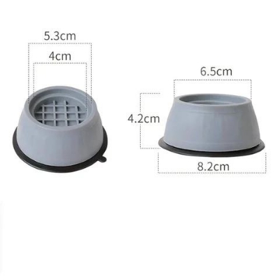 Picture of 4Pcs Anti-Vibration Pad Dryer Non-Slip Universal Fixed Washing Machine Stand