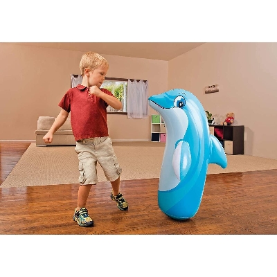 Picture of BOP Bag Toy for Kids 3-D Inflatable Bouncer Toy PVC Punching Bag for Children
