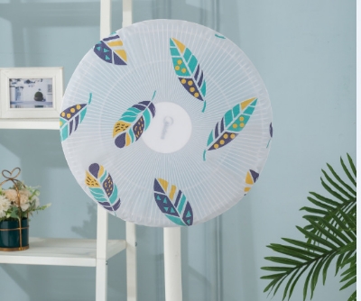 Picture of Round Electric Fan Protective Cover Anti-pollution Floor Electric Fan Dust Cover