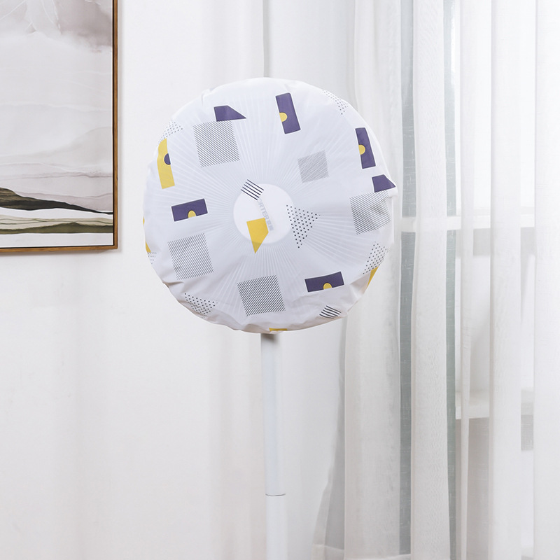 Picture of Round Electric Fan Protective Cover Anti-pollution Floor Electric Fan Dust Cover