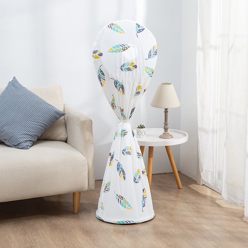 Picture of PEVA Fan Cover Cartoon Matte Waterproof Standing Fan Cover Safety Protection Household Pedestal Fan Dust Cover...