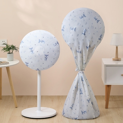 Picture of PEVA Fan Cover Cartoon Matte Waterproof Standing Fan Cover Safety Protection Household Pedestal Fan Dust Cover...