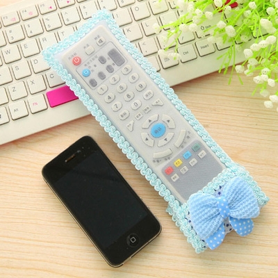 Picture of 9.5" Inch TV Remote Control Bag Bow-knot Cover Case
