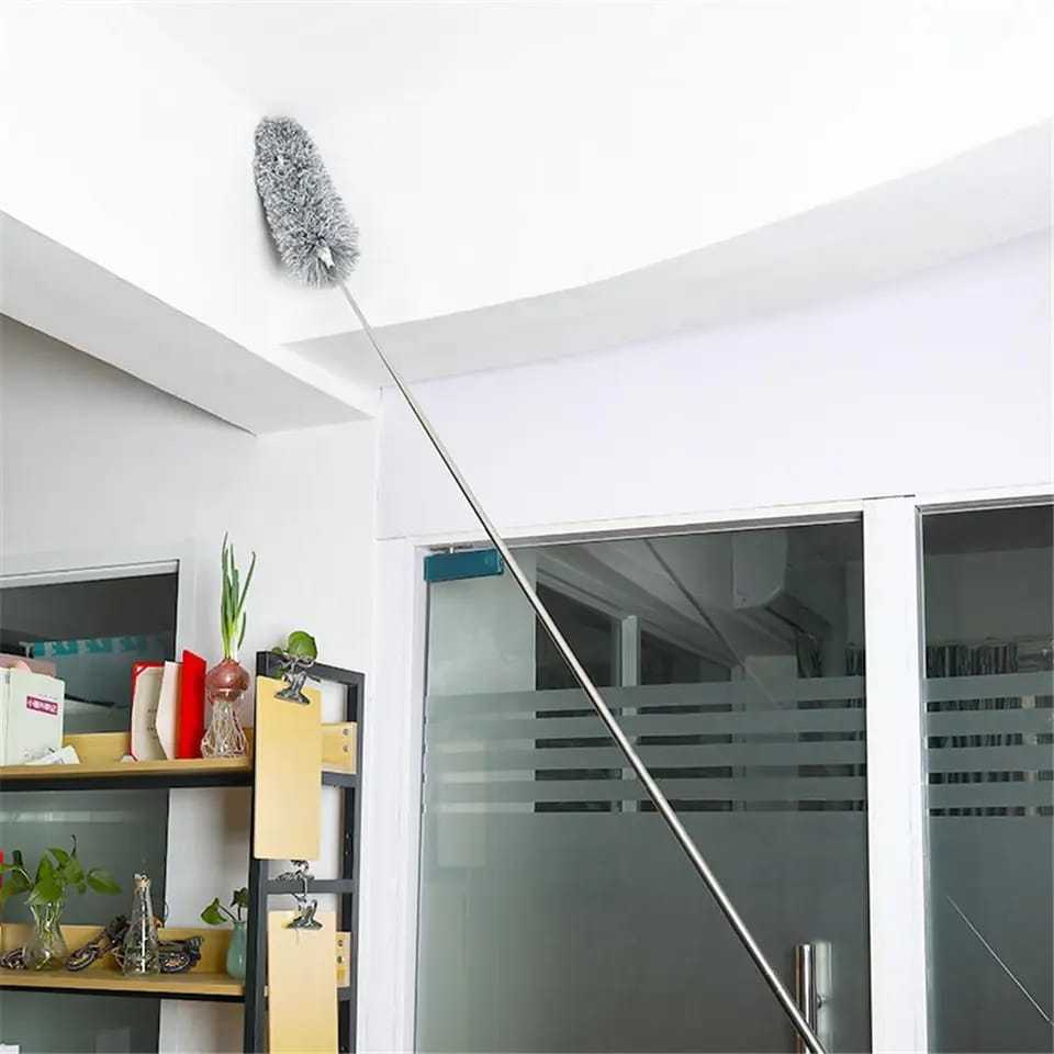 Picture of Bendable Feather Duster with Extra Long Extendable Microfiber Duster (Dust Cleaner )