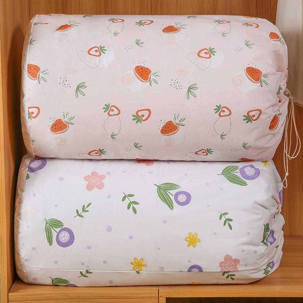 Picture of Large Capacity Clothes Storage Bag Travel Portable Organizer Blanket Toy Container Quilt Pillow Organizer Bedding Storage