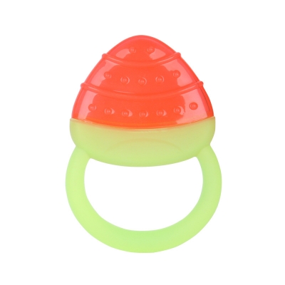 Picture of Baby Fruit Shape Water-injected Food-Grade Teether Anti-Eating Hand Chewing Happy Chewing Infant Chewing Gum Toy