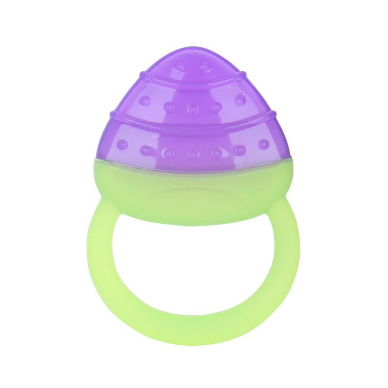 Picture of Baby Fruit Shape Water-injected Food-Grade Teether Anti-Eating Hand Chewing Happy Chewing Infant Chewing Gum Toy