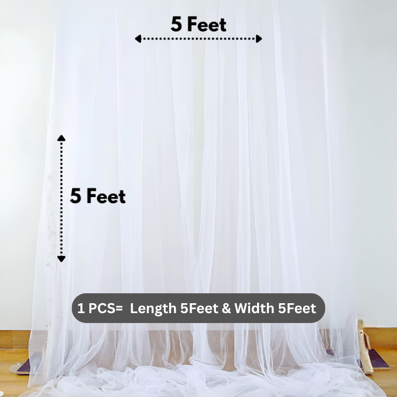 Rainbow Theme Birthday Decoration Combo Pack- Cursive Banner, Net Curtains, Pastel Balloon, 3D Paper Butterfly, Fairy Light with Decoration Kit Full Package- (Pack of 96 Pcs)