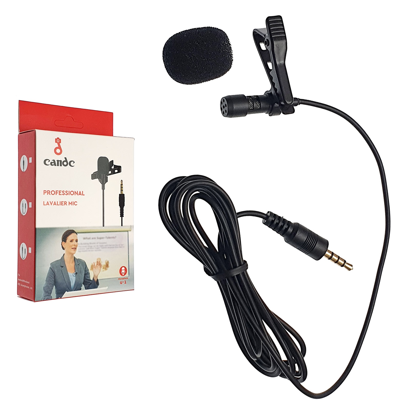 Picture of Candc U1 Microphone Proffessional Lavalier Microphone