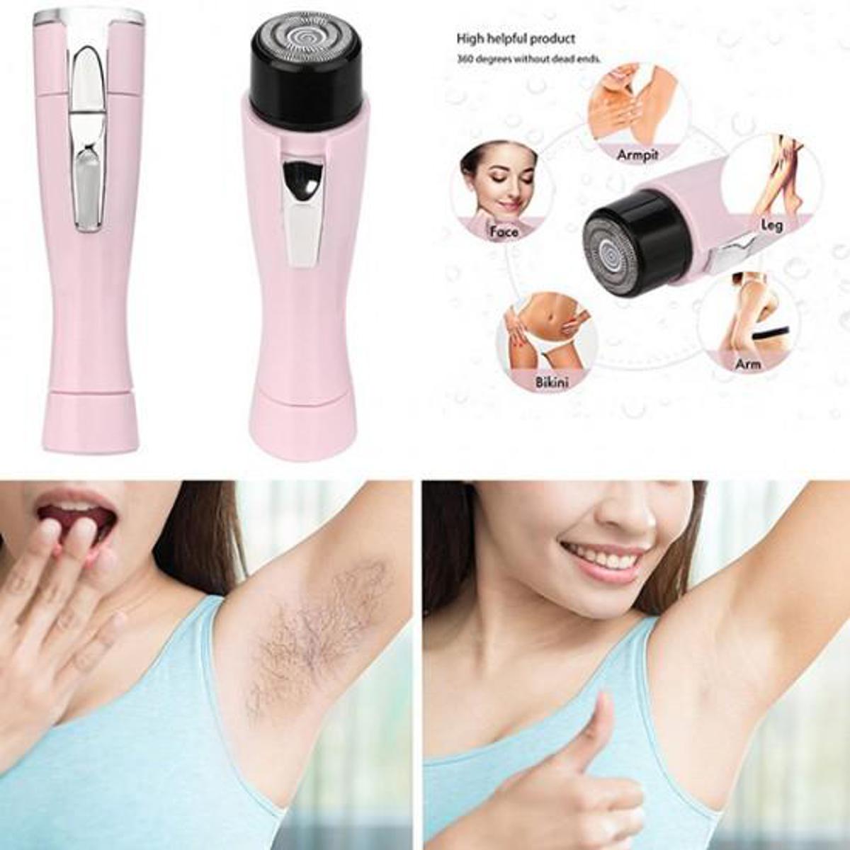 Picture of Kemei KM 1012 Electric All Shaver Hair Remover for Women _ Pink
