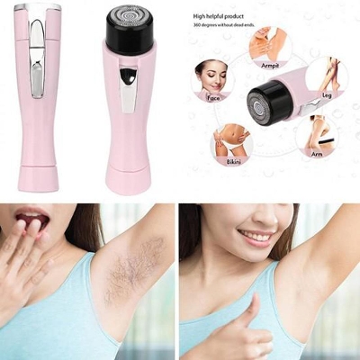 Picture of Kemei KM 1012 Electric All Shaver Hair Remover for Women _ Pink
