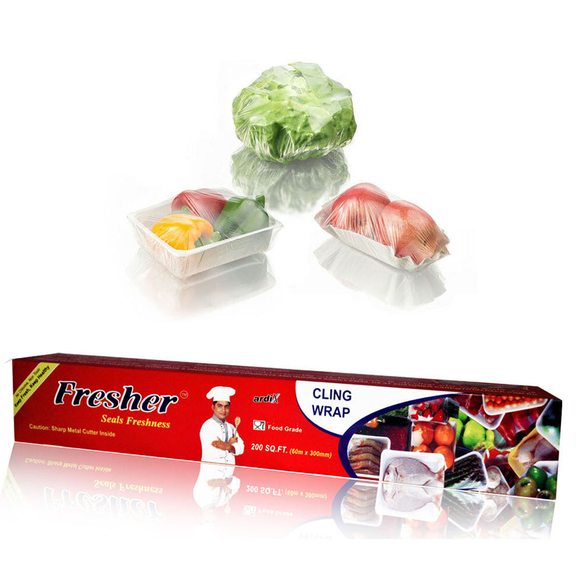 Picture of Fresher cling wrap (Wrapping paper for Keeping Food Fresh and Good)
