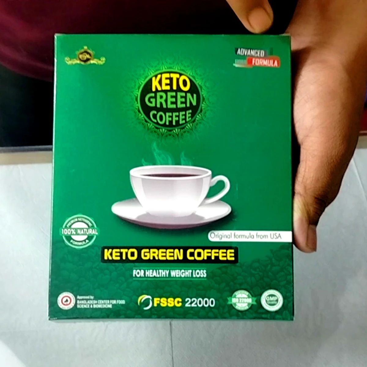 Picture of keto green coffee for healthy weight loss?
