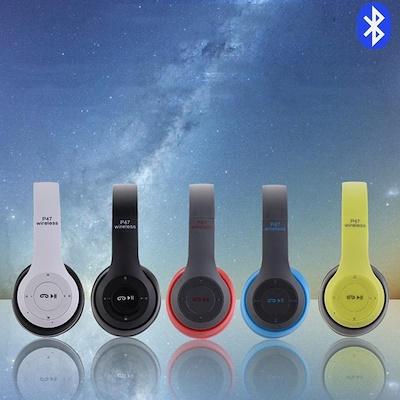 Picture of P47 Headband Foldable Stereo Bluetooth Headphones Wireless Heads