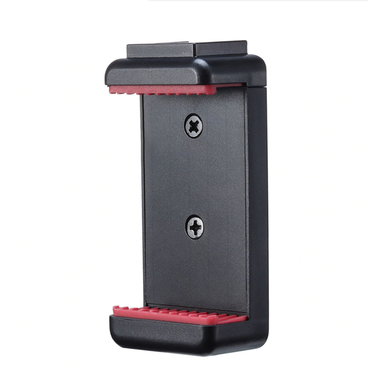 Picture of Ulanzi ST-07 Adjustable Phone Holder Vlog Phone Clip with 1/4 Inch Screw Hole Extending Cold Shoe for 5.6-8.3cm Width Smartphone