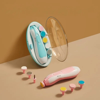 Picture of Electric Nail Trimmer for Baby Newborn Nail Trimmer Manicure Kit For Baby Baby Nail Trimmer Nail Care High Quality Baby Nail Trimmer Baby Care Set Electric Manicure Set 