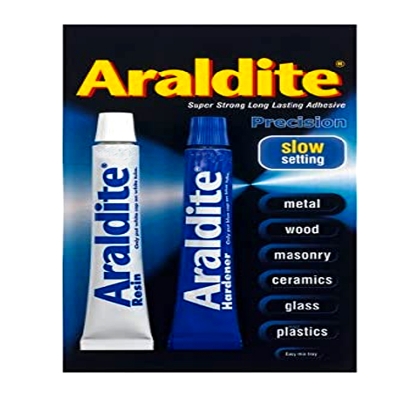Picture of Araldite Standard Epoxy Adhesive 13gm Standard Araldite Epoxy Glue Use For Plastic, Rubber, Ceramic, Wood, Glass, Metal, Concrete